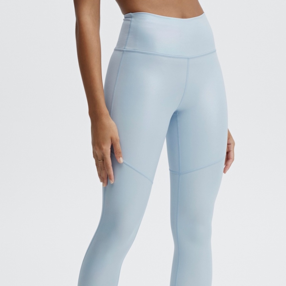 Fabletics Iridescent Powder Blue Leggings